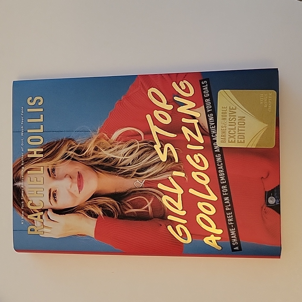 JUST REDUCED ❤️ "Girl Stop Apologizing" Book, great read for girls of all ages.